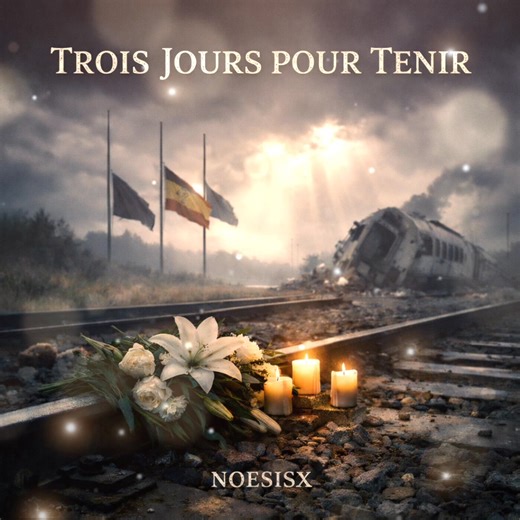 Décidément, l’année 2026 commence dans la douleur. Comme à Crans-Montana, les morts se comptent en quarantaine. En Espagne, en Andalousie, près d’Adamuz, un drame ferroviaire a une nouvelle fois brisé des dizaines de vies, sans compter les nombreux blessés. Encore une fois, le silence s’impose. Encore une fois, des familles restent dans l’attente et l’absence. TROIS JOURS POUR TENIR est une chanson écrite en hommage aux victimes. Celles d’Espagne, celles de Crans-Montana, et toutes celles que le