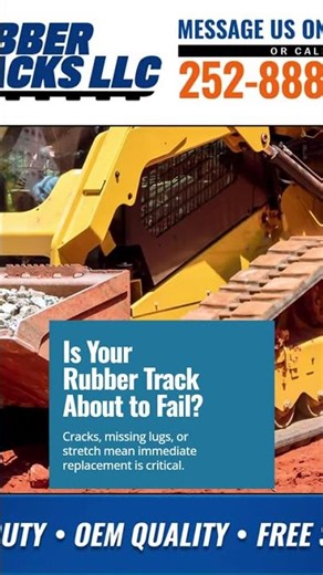 Top Signs Rubber Tracks Need Replacing
