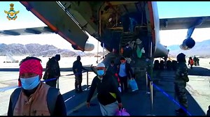 14K views · 231 shares | #HarKaamDeshKeNaam On 24 Apr 20, IAF's C130 & IL-76 aircraft airlifted 52 & 205 evacuees from Jaisalmer to Srinagar & Jodhpur to Leh respectively. All these people tested negative for #coronavirus after the quarantine period. #IndianCovidWarriors #IndianAirForce | Indian Air Force | Facebook