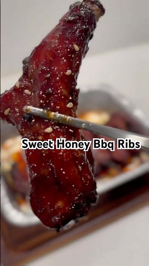 *Top Tier*Weber Kettle Honey Bbq Party Ribs #bbq #weberkettle #smokedribstutorial #tendernism #ribs
