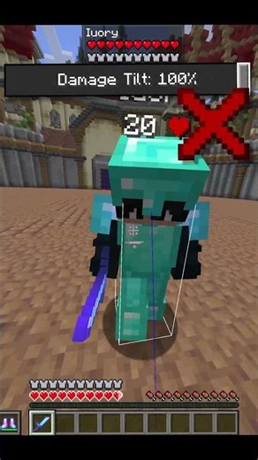 Pro Players Use THESE Settings #minecraft #pvp #shorts