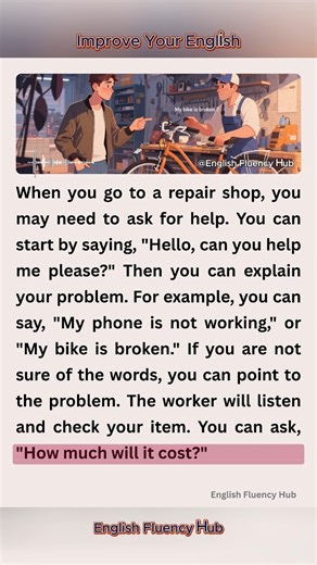 22K views · 695 reactions | Asking For Help  #learnenglish #englishlearning #askingforhelp | English Fluency Hub | Facebook