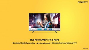 1.2K reactions · 23 shares | Presenting the all new Samsung Smart TV with the power of unmatched features like Personal Computer, Music System, Home Cloud, Live Cast & Two-Way sharing. Get ready to #UnboxMagicEveryday #UnboxReal4K #UnboxSamsungSmartTV | Samsung | Facebook