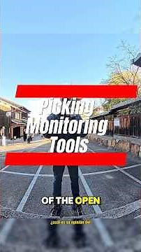 Picking Monitoring Tools