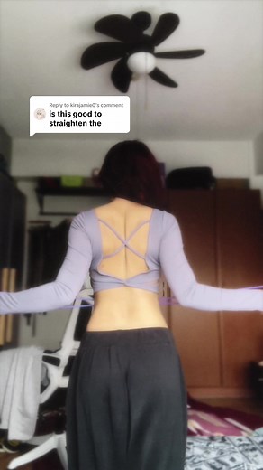 Improve Posture with a Figure 8 Resistance Band