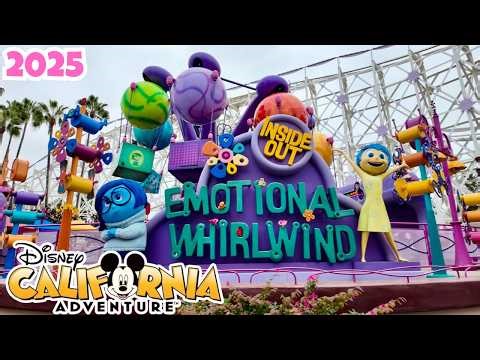Inside Out Emotional Whirlwind | Full Ride POV at Disney California Adventure