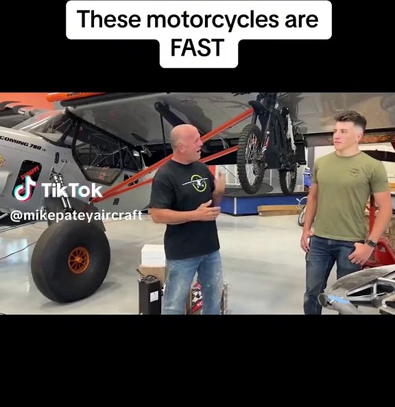 Upgrading Scrappy’s SurRon motorcycles 🤠 #Airplane #mikepatey #aircraftbuild #aviation #coolstuff #woah #scrappy #carboncub