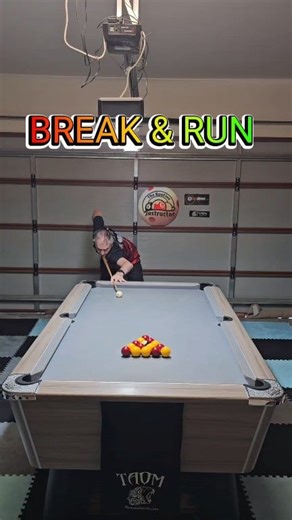Break & run | The Routine Instructor Certified Snooker & 8 Ball Coaching