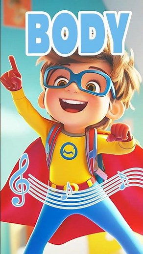 Chanson en Anglais sur le Visage 🎶 Comptine pour Enfant, bébé et Maternelle #comptines #dessinanimé