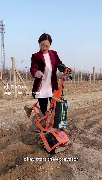 Compact Excavator: Versatile Outdoor Tool for Easy Use