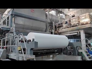 Crescent Former Tissue Machine Tissue Mill