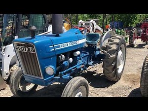 Ford 2600 Model Utility Tractor - 2.6L - 3 Cyl - 37 HP Diesel or Gasoline Engine - Mfg. 1975-81