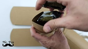 Mr. Pen Kraft Pillow Boxes, 6.3x3.4x1.3 in, 25 Pack with Jute Twines, Kraft Gift Boxes, Paper Boxes for Gifts