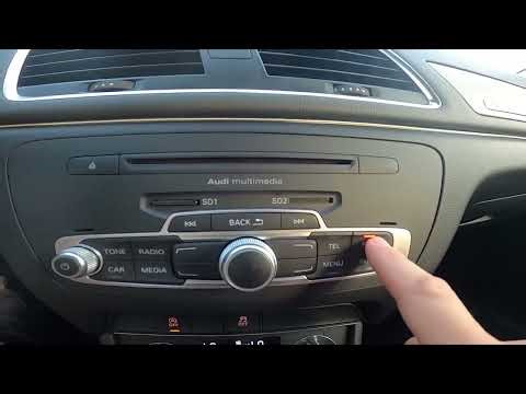 Audi Q3 2011-2018 – Como navegar pelo display e gerenciar o infotainment