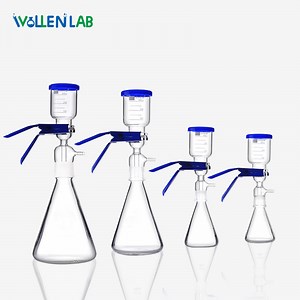 [Hot Item] 1000ml Glass Sand Core Vacuum Filtration Apparatus Liquid Solvent Filter Unit Device Flask Funnel Clamp Kit