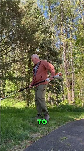 One of my favorite things about the STIHL battery-powered pole saw 👇