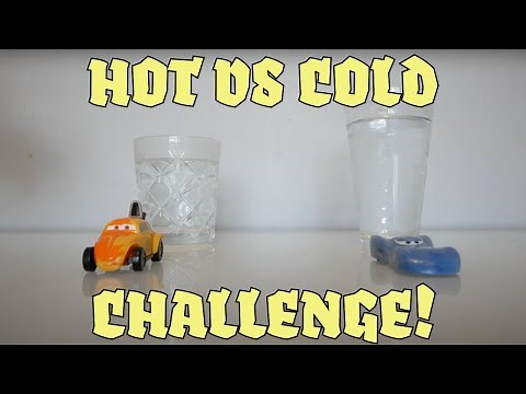 Watch These Cars Change Color! | Disney Pixar Cars Toy Experiment 🔥❄️