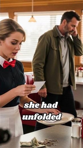 She Finds His Secret Note Under The Plate. What It Said ??