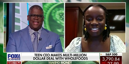 Inspiring teen CEO shares her 'bee-utiful' story