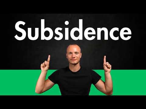 How to Pronounce SUBSIDENCE (Correctly)