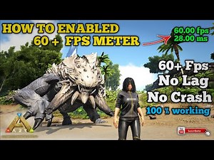 How To Fix Lag and Unlock 60 + FPS In Ark Mobile Free God Console ARK Ultimate Mobile Edition