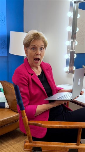 Regards, Senator Elizabeth Warren. #Colbert #ElizabethWarren #Emails | The Late Show with Stephen Colbert