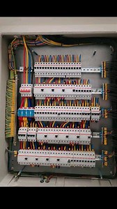 Industrial distribution panel 035 #fbreels2025ツ #electrician #electricalwork #electricalengineering #industrial #electrical | MHB Technology