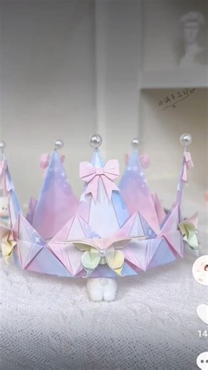 Make a Magical Princess Crown at Home! 💖 (So Easy!) #diy