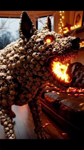 Happy Halloween Skull Dog