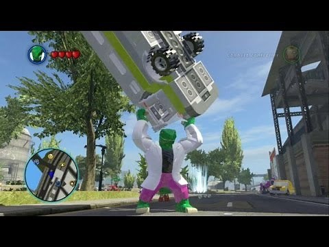 LEGO Marvel Super Heroes - Curt Connors / Lizard Free Roam Gameplay