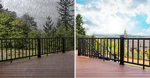 High traction. Slick looks. Our decking helps you keep your footing in any weather - offering up to 40% more slip resistance than our competitors. http://bit.ly/2ZteY5P | TimberTech