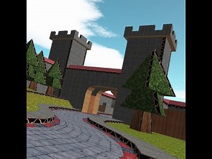 SuperTuxKart (1.5) RVGL Cardboard Castle Showcase