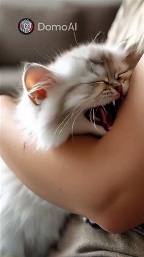 The Sleepy Kitten’s Hug.