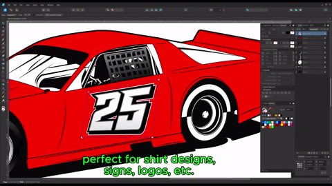 NASCAR Cup Race Car Highly Detailed Vector Clipart Image in .svg .ai .eps .pdf .png .jpg .psd & Affinity - Etsy