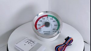 ELING Guaranteed Rudder Angle Gauge Indicator 0-190ohm with Backlight 85mm 12V/24V