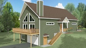 A home that will surely impress, this custom chalet has space and soaring ceilings. A beautiful loft can be found upstairs to sleep everyone you want without feeling cramped at all! The lower level is ready for whatever your heart desires from more room as an addition or extra storage - customize it however you like! Do you want a home that has warmth? You can bring in the warmth by gathering everyone around a semi-circular kitchen island that seats six for late morning brunch or late night fres