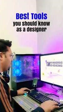 Best Tools You Should Know as a Designer. #besttools #productivitytools #designtools