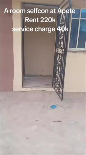 Modern Self-Contained Room for Rent in Ibadan