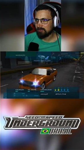 Capô Original Chevette, Need for Speed Underground Brasil #nfsu #needforspeedunderground