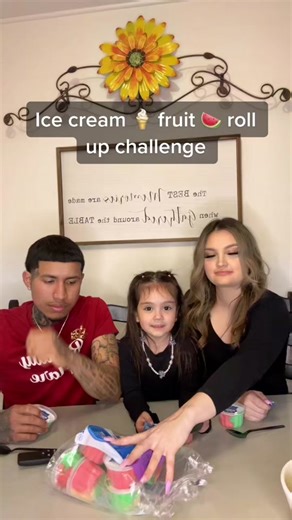 Ice Cream Fruit Roll-Up Challenge