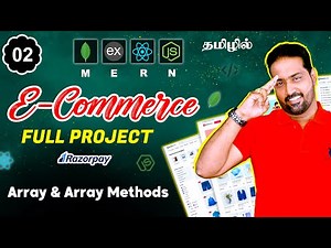 Array & Array Methods MERN Stack E-Commerce Project in Tamil Part-2