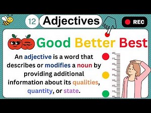 12 Types of Adjectives in English Grammar.