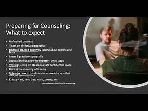 Preparing for Counseling: What to expect
