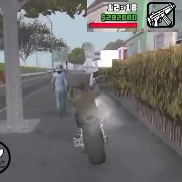 WASTED #gta #gtasanandreas #cj #gaming