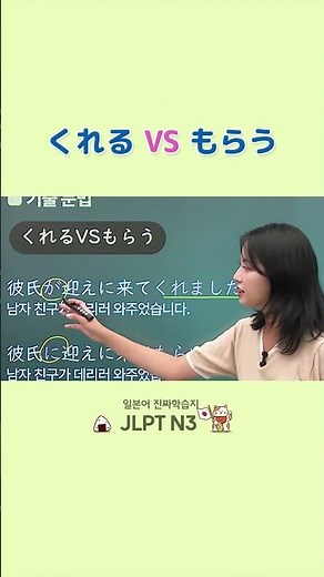 [JLPT Pro-Tip✍️] Still confused? The Ultimate Guide to くれる vs もらう!😆 #JapaneseStudy #JLPT