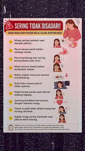 Ternyata Maag dan Pikiran Saling Berkaitan! Jangan Abaikan Tanda Ini!