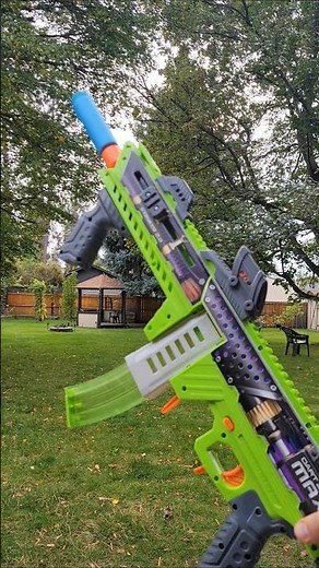 Nerf Mega XL Mod🔫 with Dart Zone Max Stryker 2.0 Covert Ops foam dart blaster toy gun #nerf #nerfmod