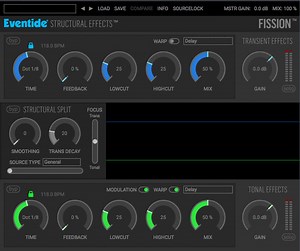 Eventide plug-in Fission et algorithme PitchFuzz pour H9