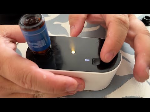 Waterless Diffuser for Essential Oil, Battery Operated Scent Air Aromatherapy Diffuser, Mini