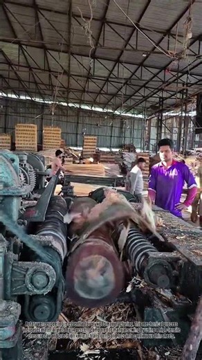 High-Precision Timber Processing with Industrial Rotary Veneer Lathe Systems